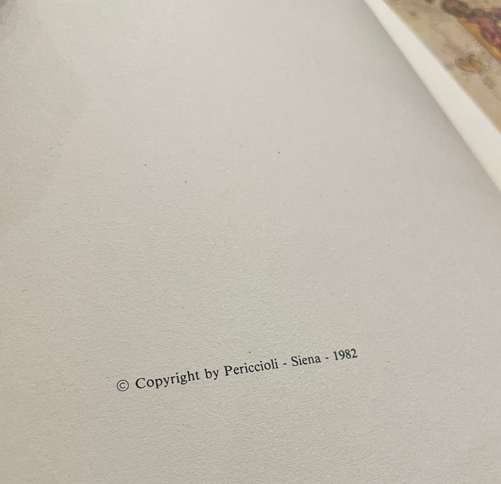 Libro "Le Carriere nel campo e le feste Senesi dal 1650 al 1914" Antonio Zazzaroni 1982
