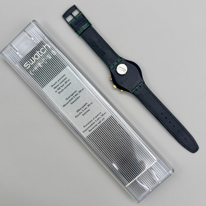 Swatch "Rollerball" SCB107 orologio chrono quarzo 37 mm Swiss 1991
