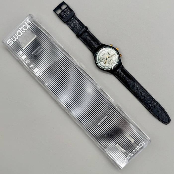 Swatch "Colossal" SCB109 orologio chrono quarzo 37 mm Swiss 1992