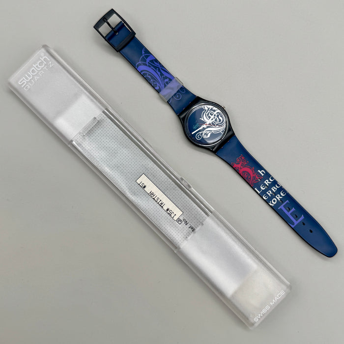 Swatch "Tristan" GB135 orologio quarzo 34 mm Swiss 1990