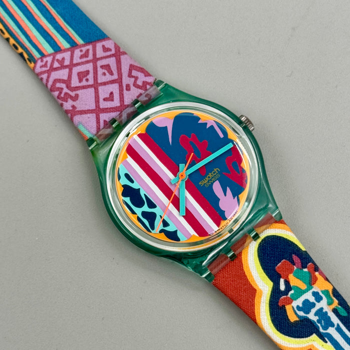Swatch "Magodor" GL103 orologio quarzo 34 mm Swiss 1992