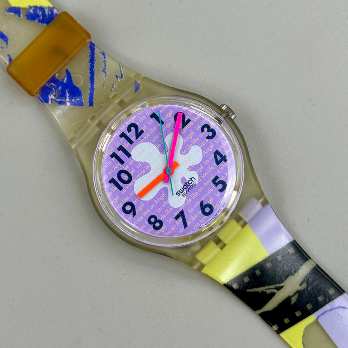 Swatch "Rave" GK134 orologio quarzo 34 mm Swiss 1991