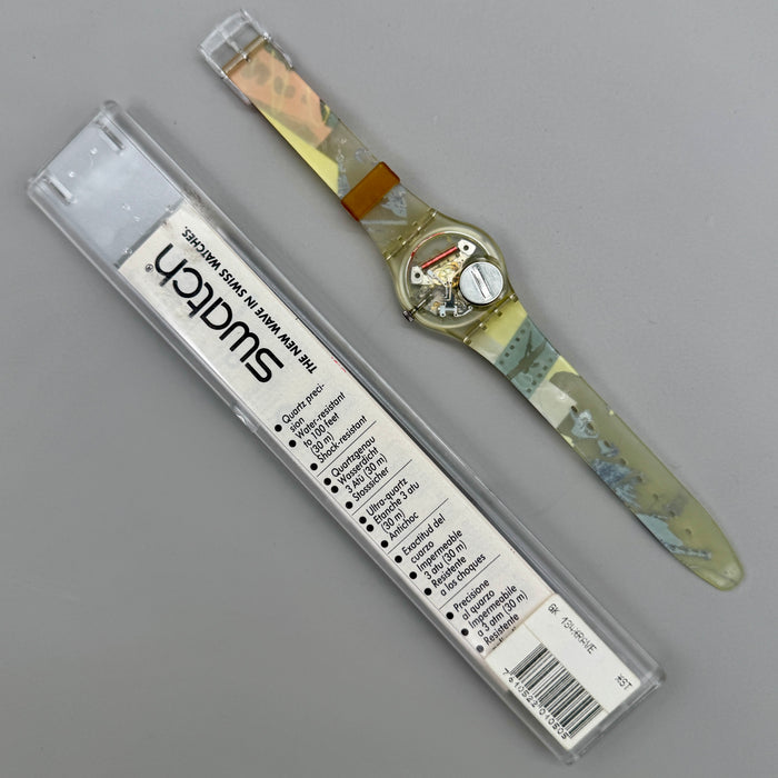 Swatch "Rave" GK134 orologio quarzo 34 mm Swiss 1991
