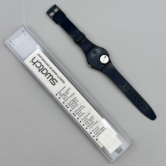 Swatch "Glance" GB149 Fornasetti orologio quarzo 34 mm Swiss 1992