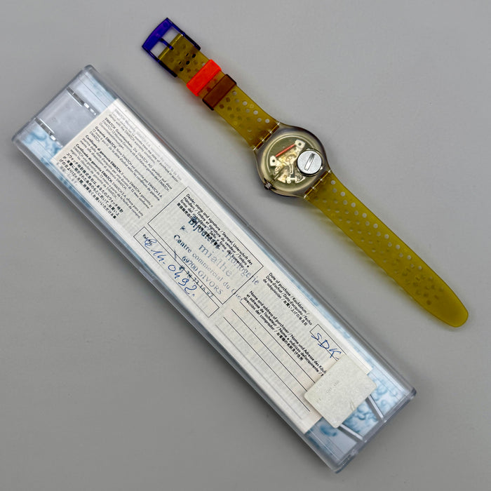 Swatch "Hyppocampus" SCK103 Scuba orologio quarzo 37 mm Swiss 1991