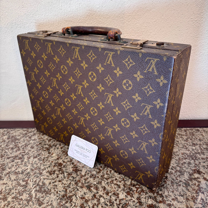Louis Vuitton valigetta porta documenti 24 ore monogram vintage 1970 ca