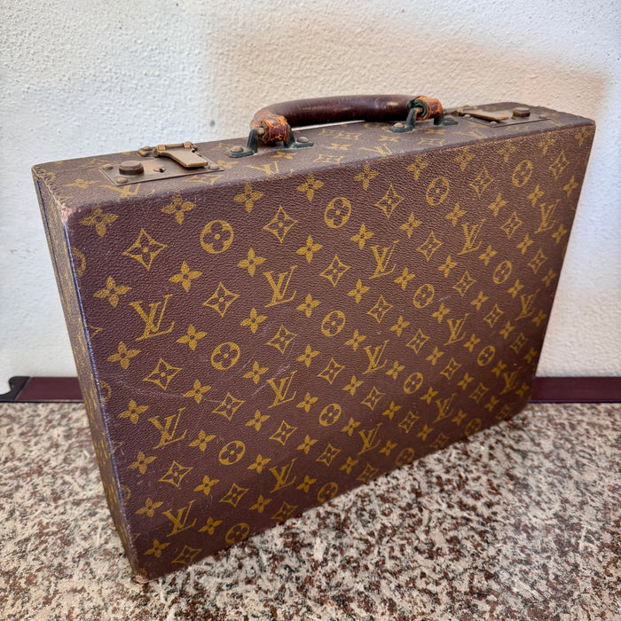 Louis Vuitton valigetta porta documenti 24 ore monogram vintage 1970 ca