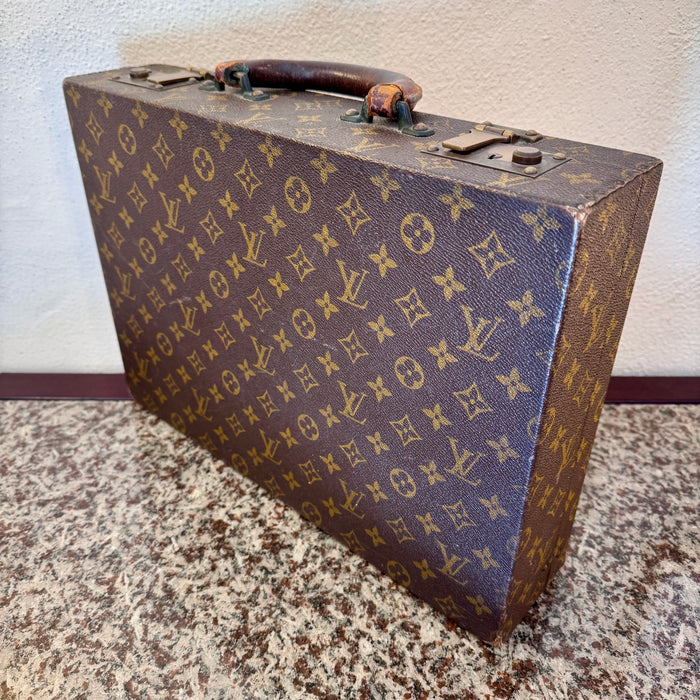 Louis Vuitton valigetta porta documenti 24 ore monogram vintage 1970 ca