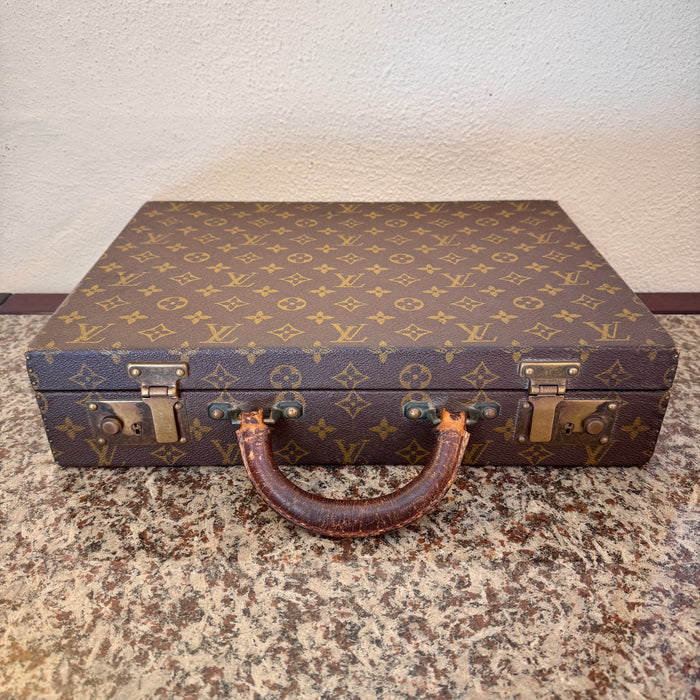 Louis Vuitton valigetta porta documenti 24 ore monogram vintage 1970 ca