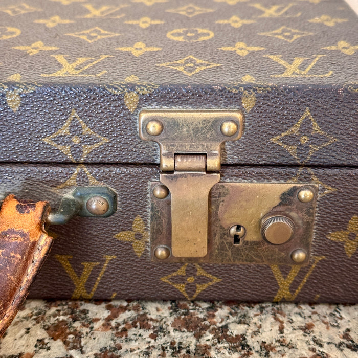 Louis Vuitton valigetta porta documenti 24 ore monogram vintage 1970 ca