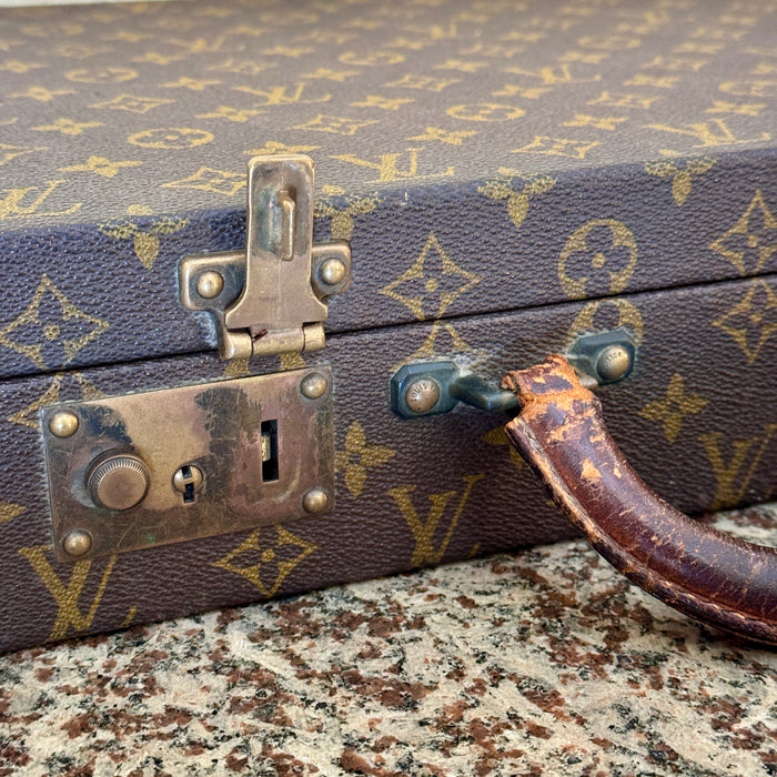 Louis Vuitton valigetta porta documenti 24 ore monogram vintage 1970 ca