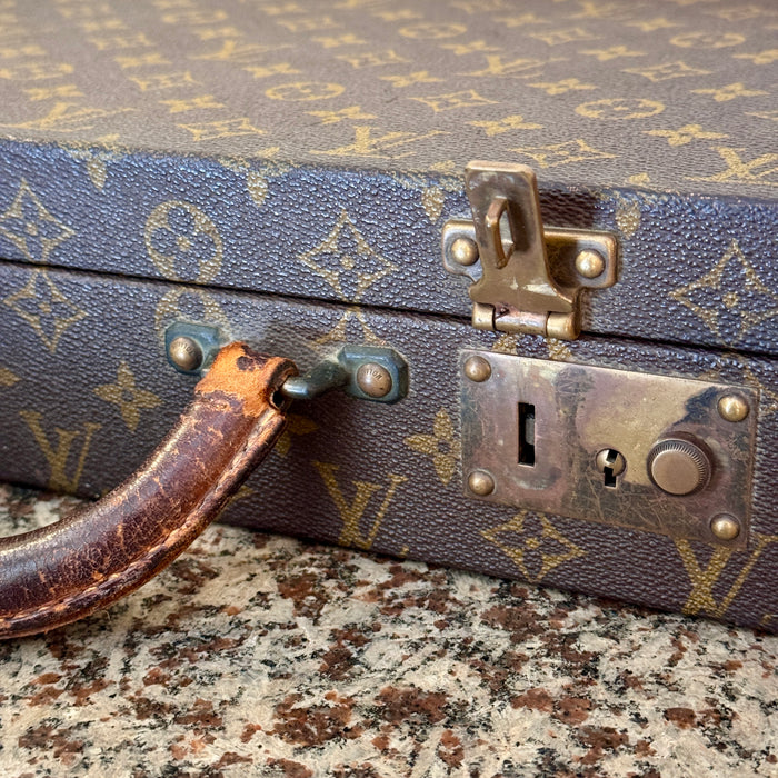 Louis Vuitton valigetta porta documenti 24 ore monogram vintage 1970 ca