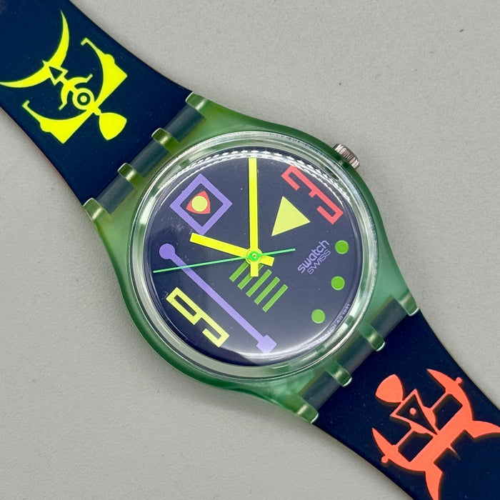 Swatch "Stalefish" GG113 orologio quarzo 34 mm Swiss 1991