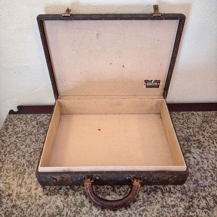 Louis Vuitton valigetta porta documenti 24 ore monogram vintage 1970 ca