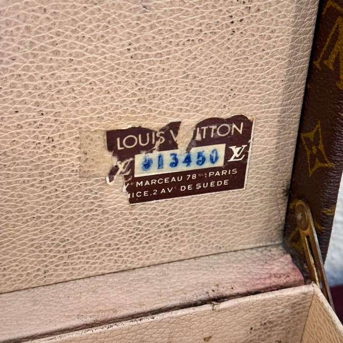 Louis Vuitton valigetta porta documenti 24 ore monogram vintage 1970 ca