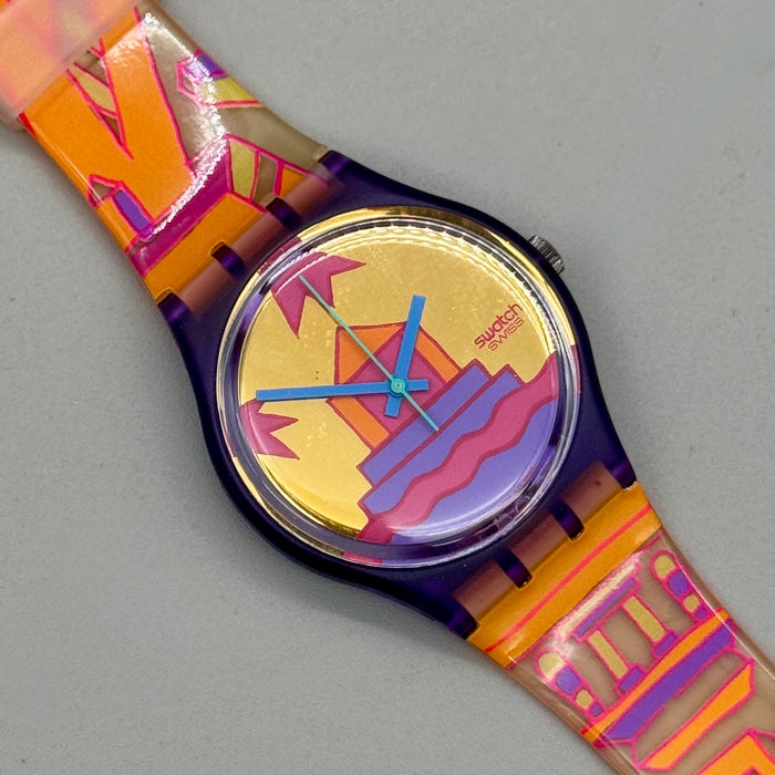 Swatch "Rara Avis" GV103 orologio quarzo 34 mm Swiss 1991