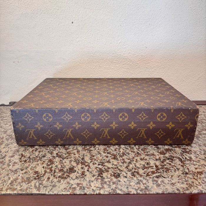 Louis Vuitton valigetta porta documenti 24 ore monogram vintage 1970 ca