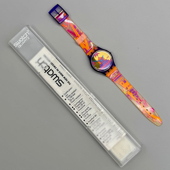 Swatch "Rara Avis" GV103 orologio quarzo 34 mm Swiss 1991