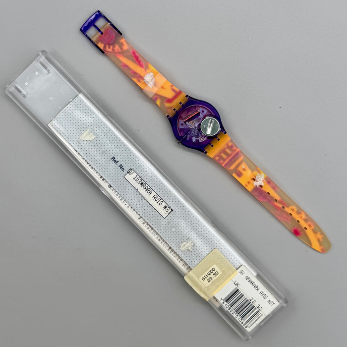 Swatch "Rara Avis" GV103 orologio quarzo 34 mm Swiss 1991