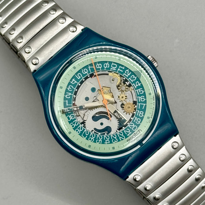Swatch "Standard" GG403 orologio quarzo 34 mm Swiss 1992
