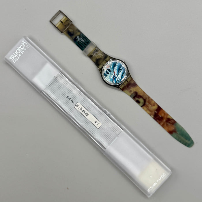 Swatch "Mark" GM106 orologio quarzo 34 mm Swiss 1991
