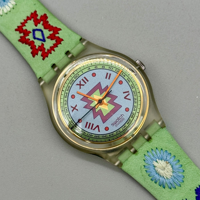 Swatch "Cuzco" GK154 orologio quarzo 34 mm Swiss 1993