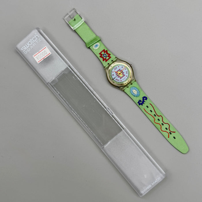 Swatch "Cuzco" GK154 orologio quarzo 34 mm Swiss 1993