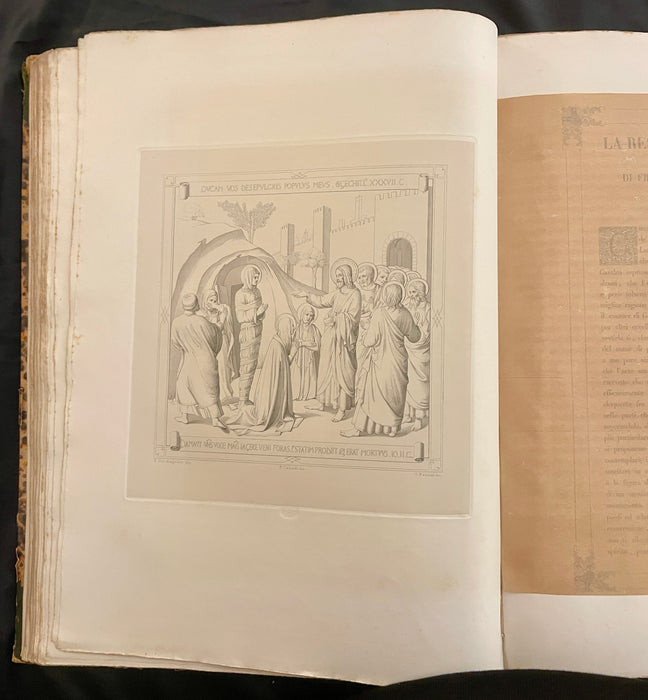 "Galleria Delle Belle Arti Di Firenze" libro Società Artistiche Editrice 1845