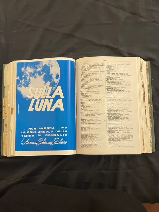 Annuario Politecnico Italiano libro tomo Maria Magni In Santi 1968