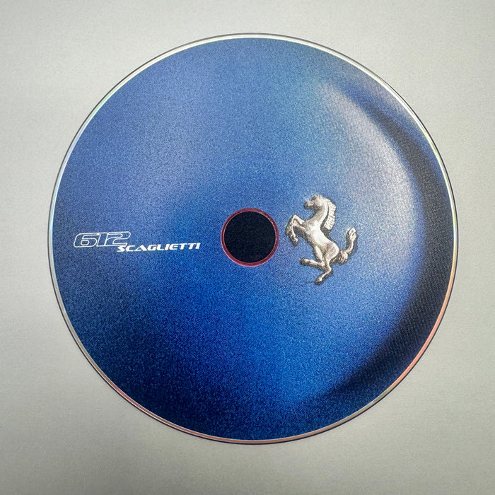 Ferrari 612 Scaglietti Presentation Press Kit Ufficiale alluminio