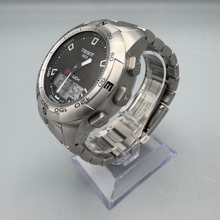 Tissot T Touch orologio digitale ref. T047420 acciaio 43 mm 2010 ca