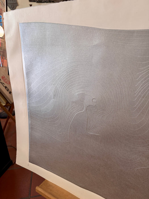 Corrado Cagli - "Senza titolo" - serigrafia su carta 6/20 - 1974