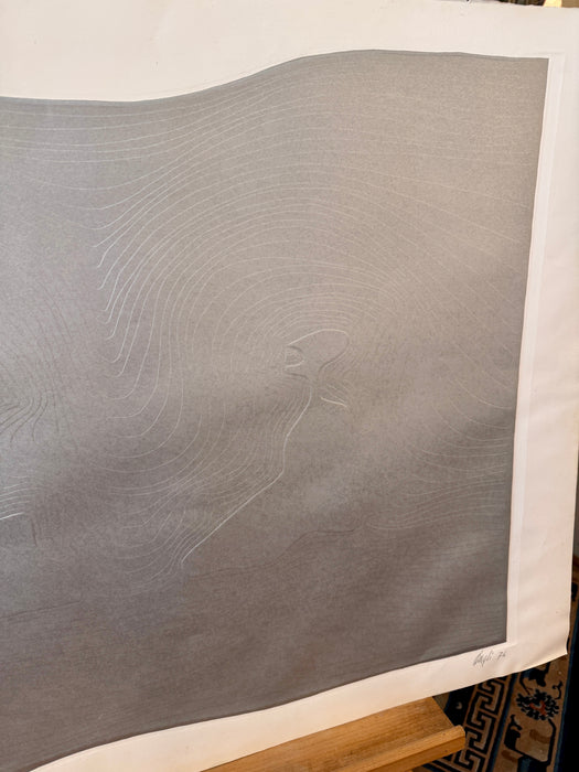 Corrado Cagli - "Senza titolo" - serigrafia su carta 6/20 - 1974