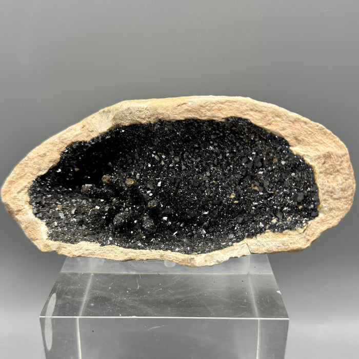 Galena geode minerale pietra da collezione 310 gr.