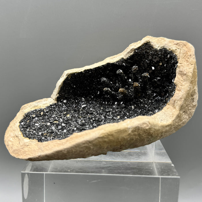 Galena geode minerale pietra da collezione 310 gr.