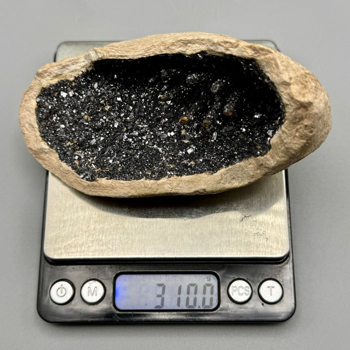 Galena geode minerale pietra da collezione 310 gr.
