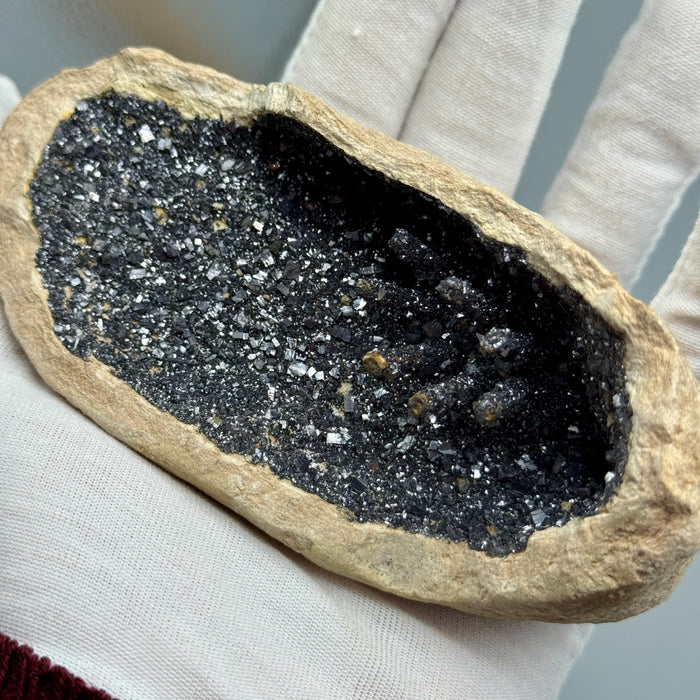 Galena geode minerale pietra da collezione 310 gr.