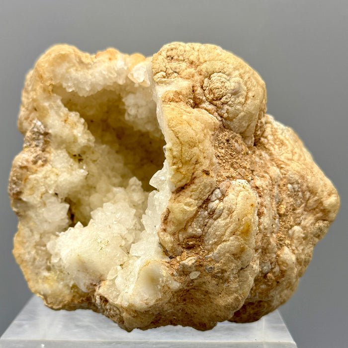 Calcite cristalli geode minerale pietra da collezione 560 gr.