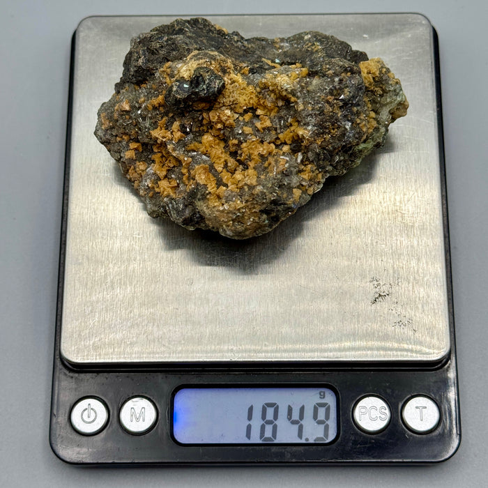 Mimetite su matrice minerale pietra da collezione 184 gr.