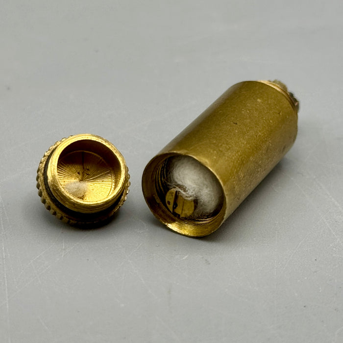 Accendino a benzina a forma di proiettile trench art arte da trincea WW1
