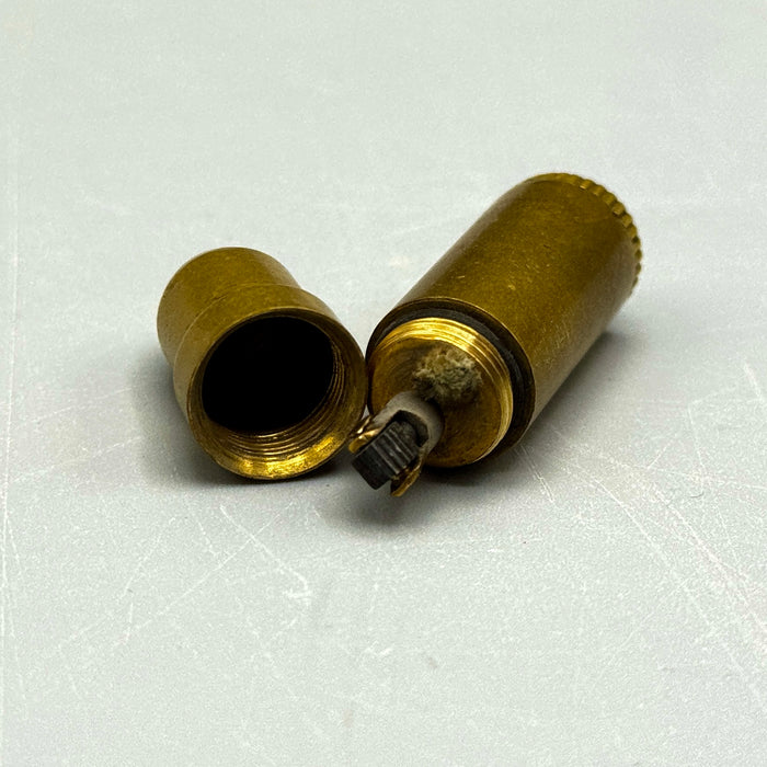 Accendino a benzina a forma di proiettile trench art arte da trincea WW1
