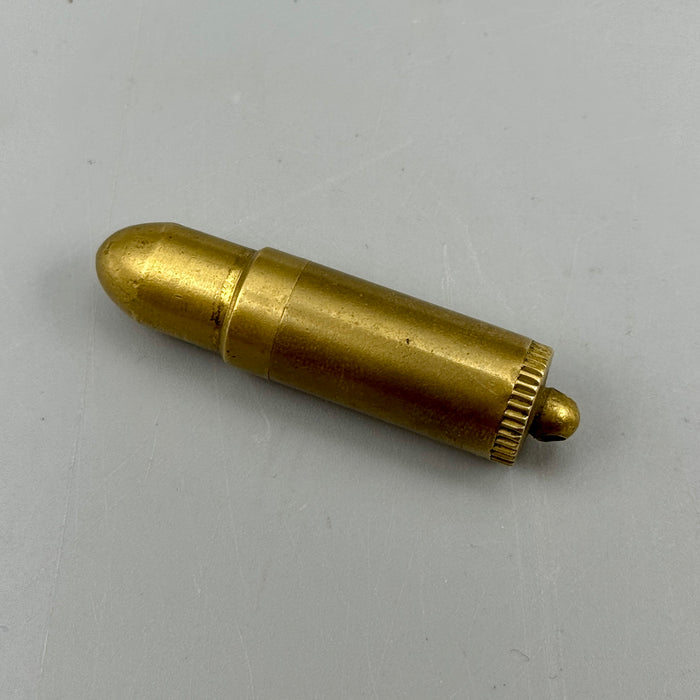 Accendino a benzina a forma di proiettile trench art arte da trincea WW1