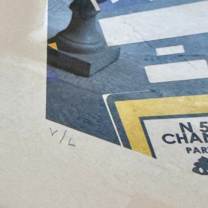 Tomoko Nagao - "La libertà guida il Pop" - vectorial art su carta V/L - 2016