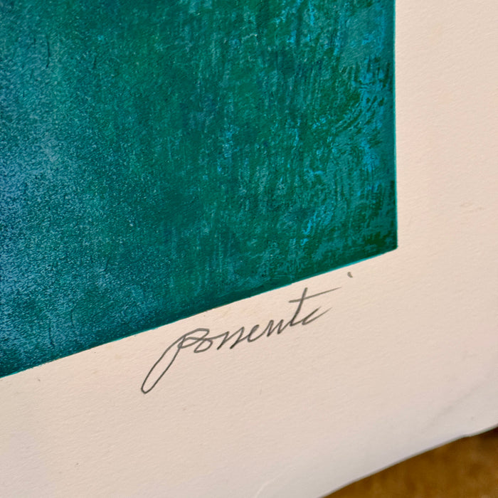 Antonio Possenti - "Senza titolo" - serigrafia su carta 92/120 - 1990 ca