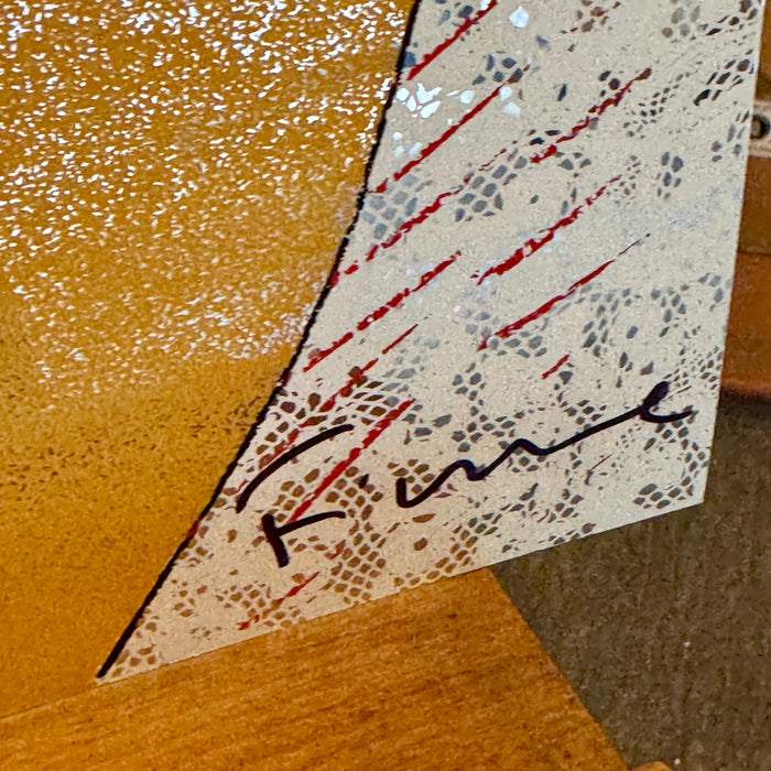 Salvatore Fiume - "Senza titolo" - serigrafia specchio su pannello 89/99 1980 ca