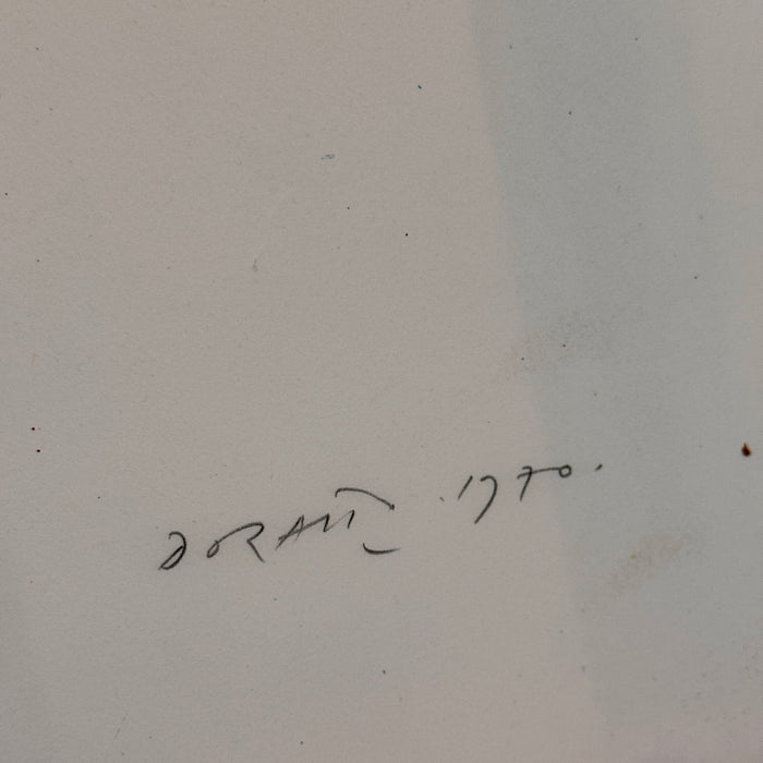 Piero Dorazio - "Senza titolo" - litografia su carta 12/80 1970
