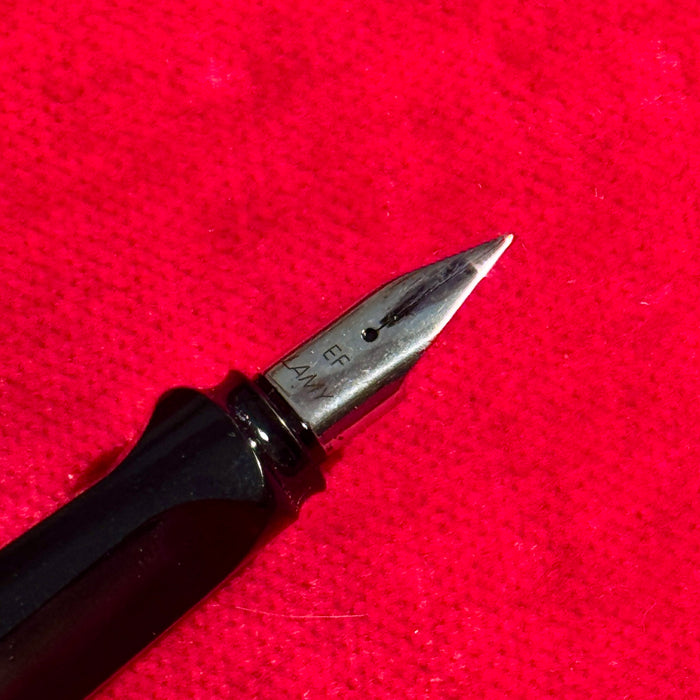 Penna Lamy stilografica pennino EF 1990 ca