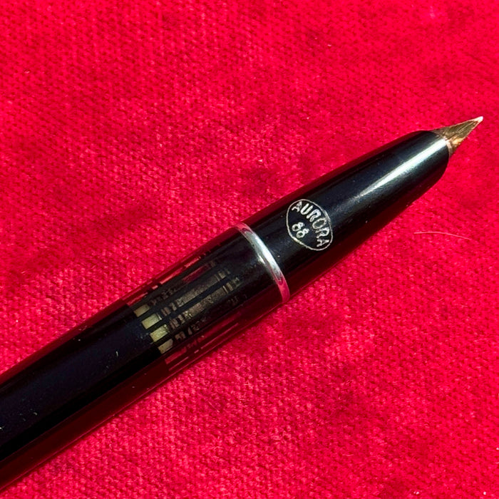 Penna Aurora 88 stilografica + portamine scatola e certificato 1980 ca