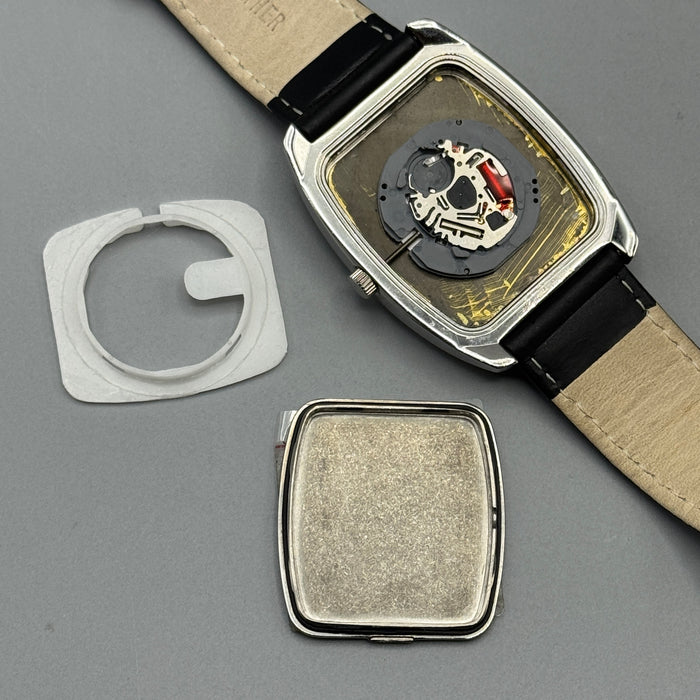 Bulova Caravelle orologio quarzo acciaio 37x46 mm anno 2000 ca