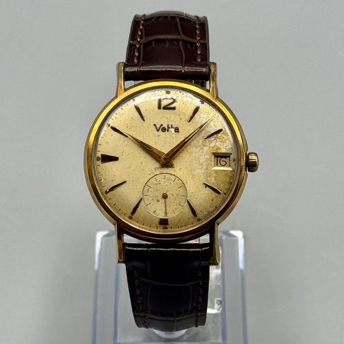 Vetta Competizione ref. 2237 orologio meccanico dorato 35mm 1960 ca